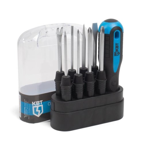 Отвертка со сменными стержнями КВТ НО-9 78708  картинка